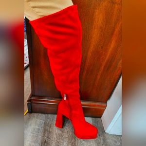 Jessica Simpson over the knee boots